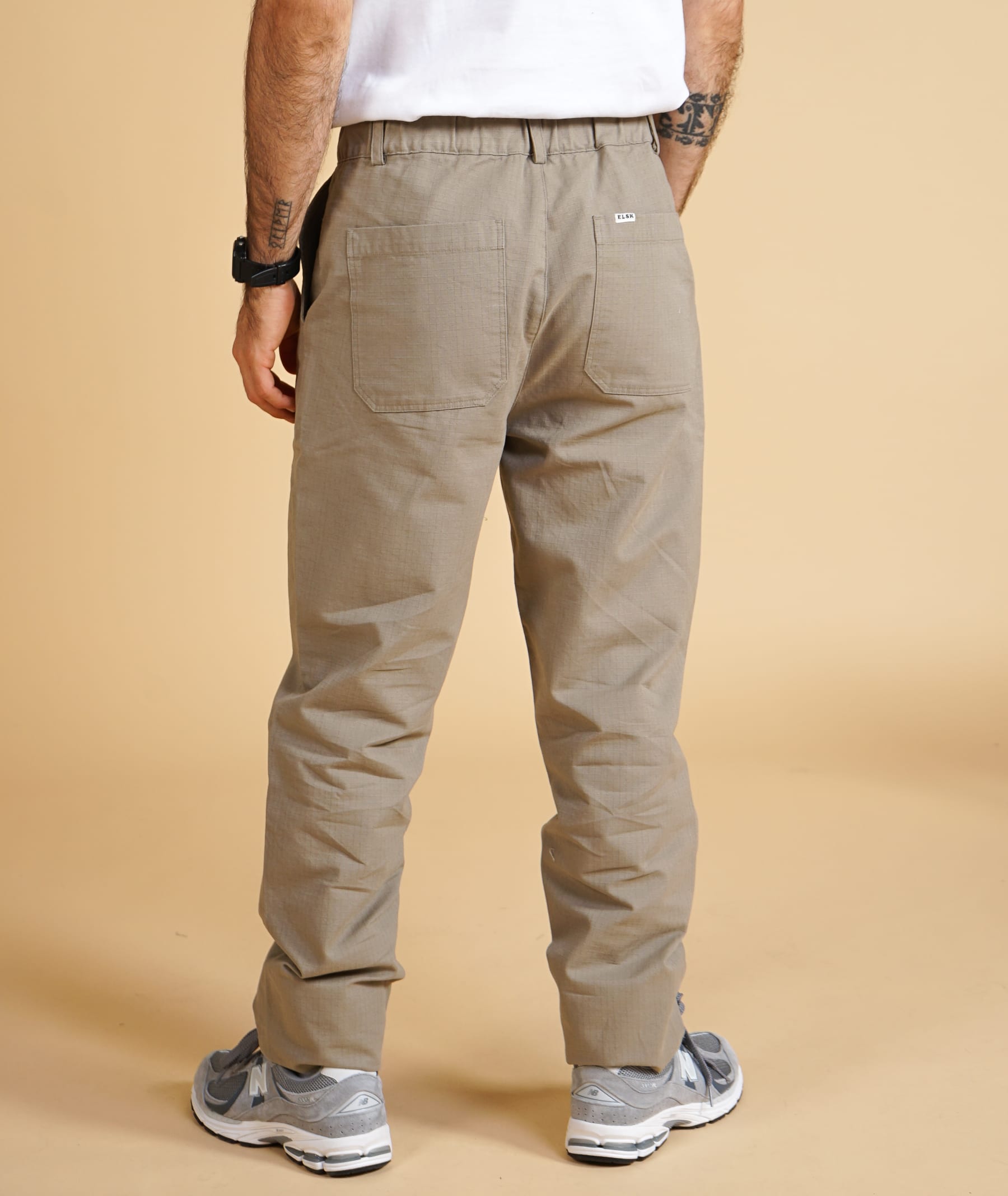 ELSK RIPSTOP MEN'S PANTS CASHEW BEIGE - Supermen.dk
