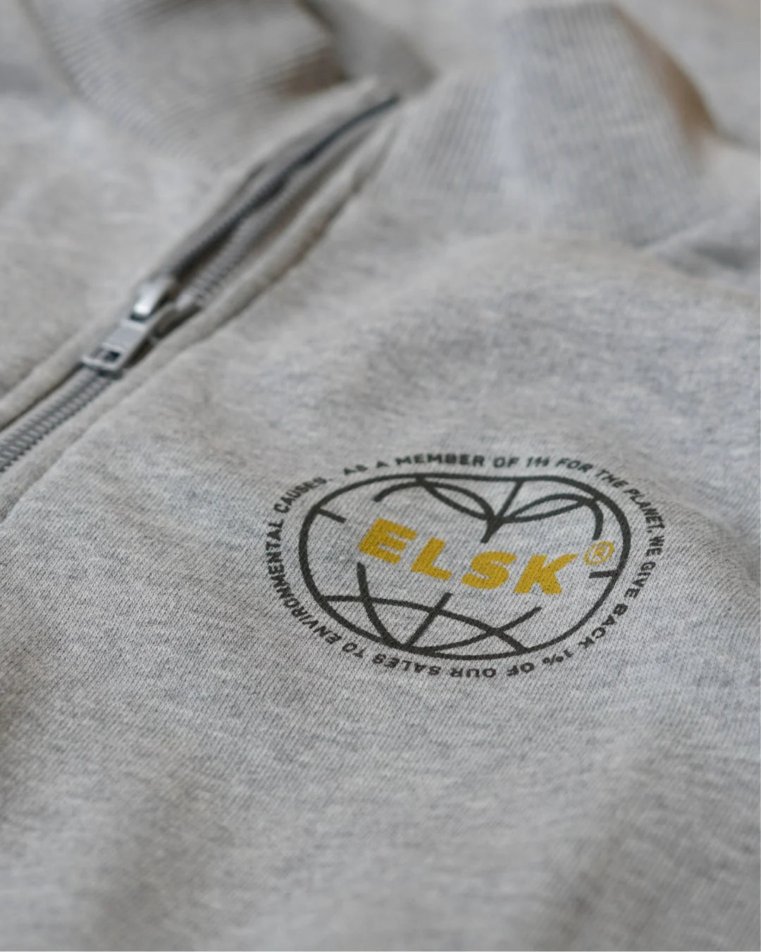 ELSK STATEMENT GLOBE CH MEN'S HALFZIP - Supermen.dk