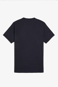 Fred Perry M3519 Ringer T-Shirt Navy - Supermen.dk