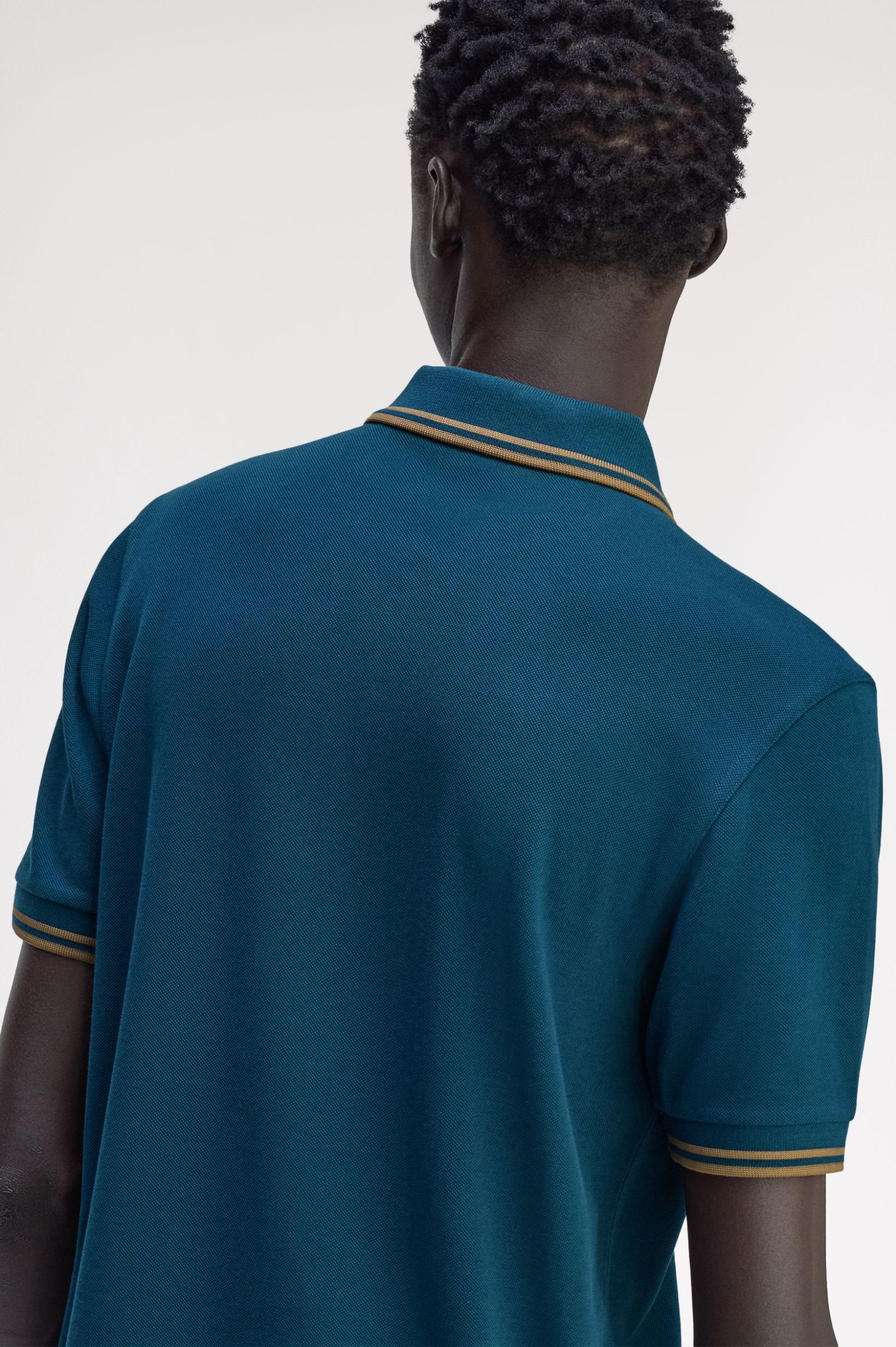 Fred Perry M3600 Dark Petrol / Shaded Stone / Shaded Stone - Supermen.dk