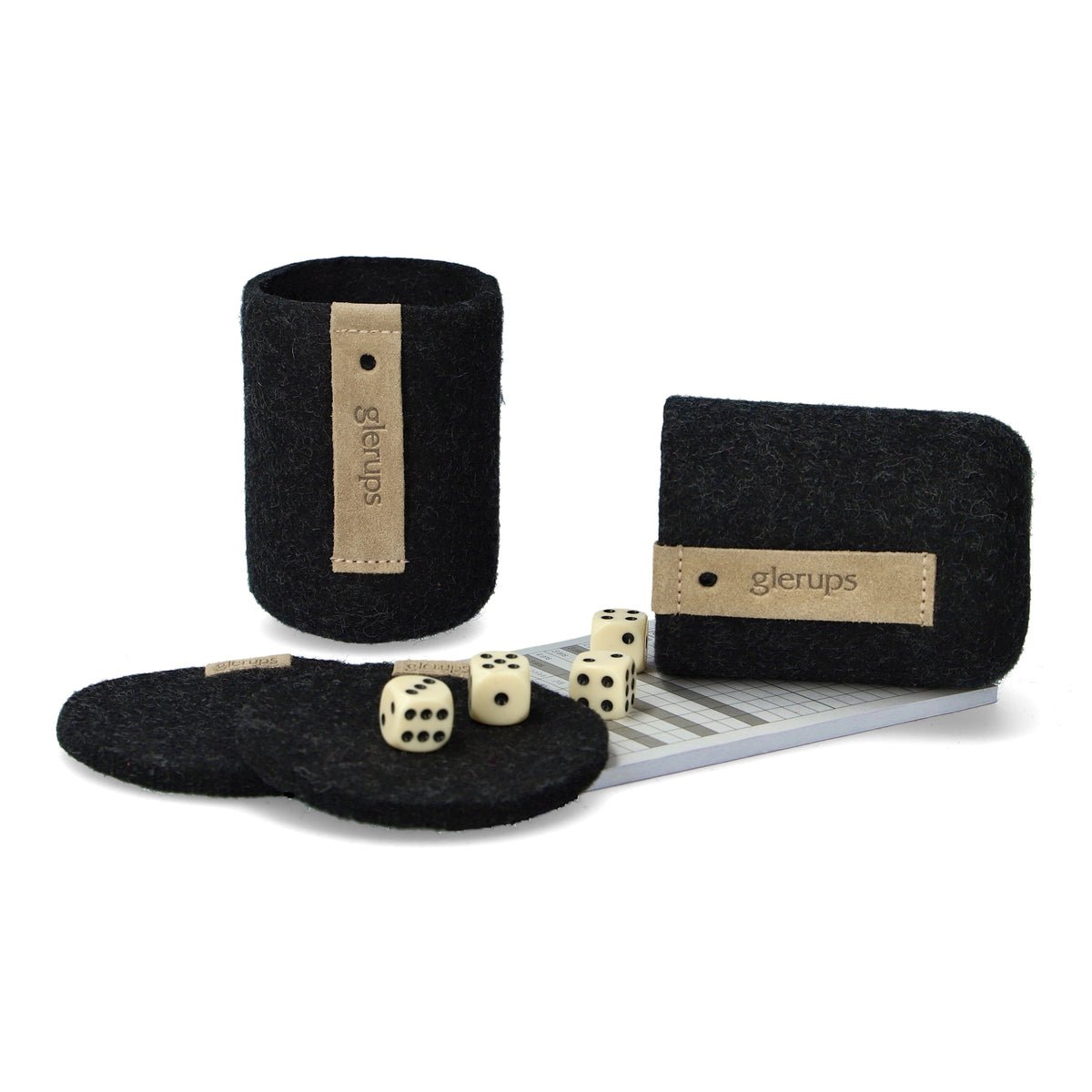 Glerups - Quietzy Double sæt - Koksgrå