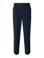 Selected 220-LOOSE FLEX PANTS Navy