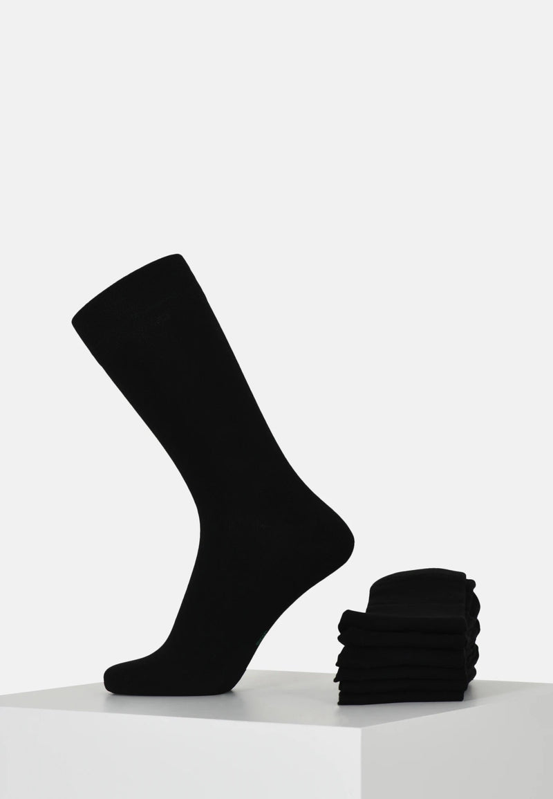 JBS Herrestrømper 7 - pak bambus sort - Supermen.dk