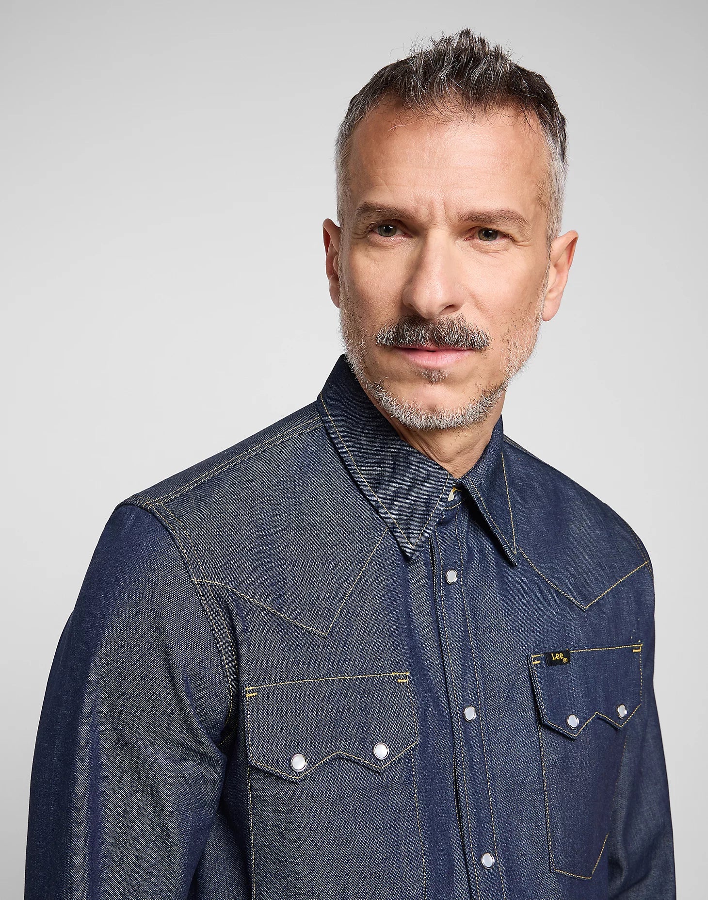 LEE 101 50'S Western Shirt in Dry - Supermen.dk