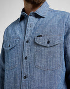 LEE 101 Heritage Workwear Relaxed Shirt - Supermen.dk