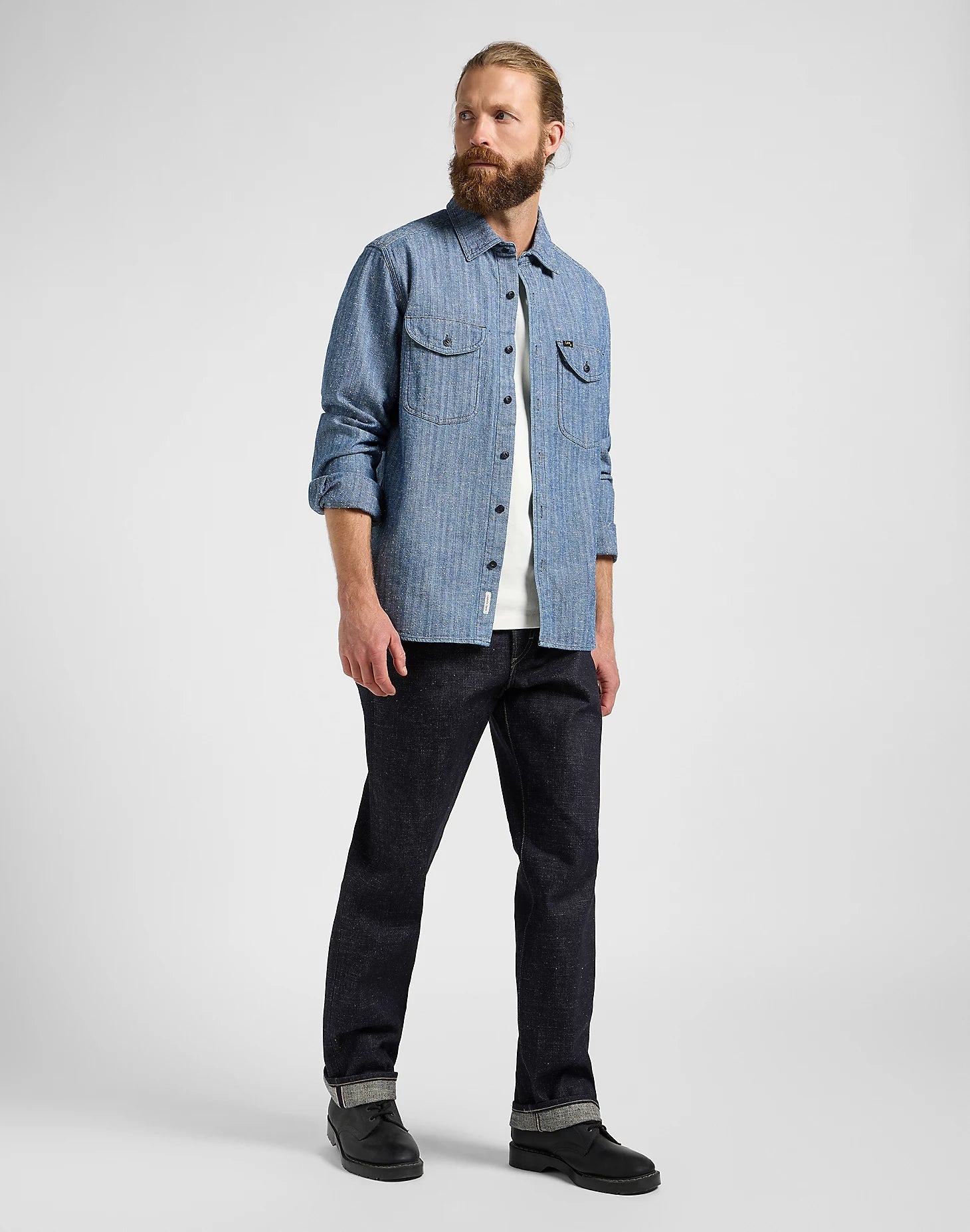 LEE 101 Heritage Workwear Relaxed Shirt - Supermen.dk