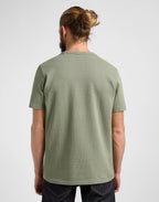 LEE 101 Regular Core Tee Olive Stone - Supermen.dk
