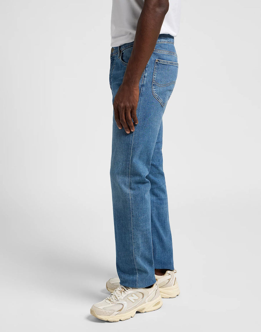 LEE Daren jeans i Highland lyseblå set fra siden