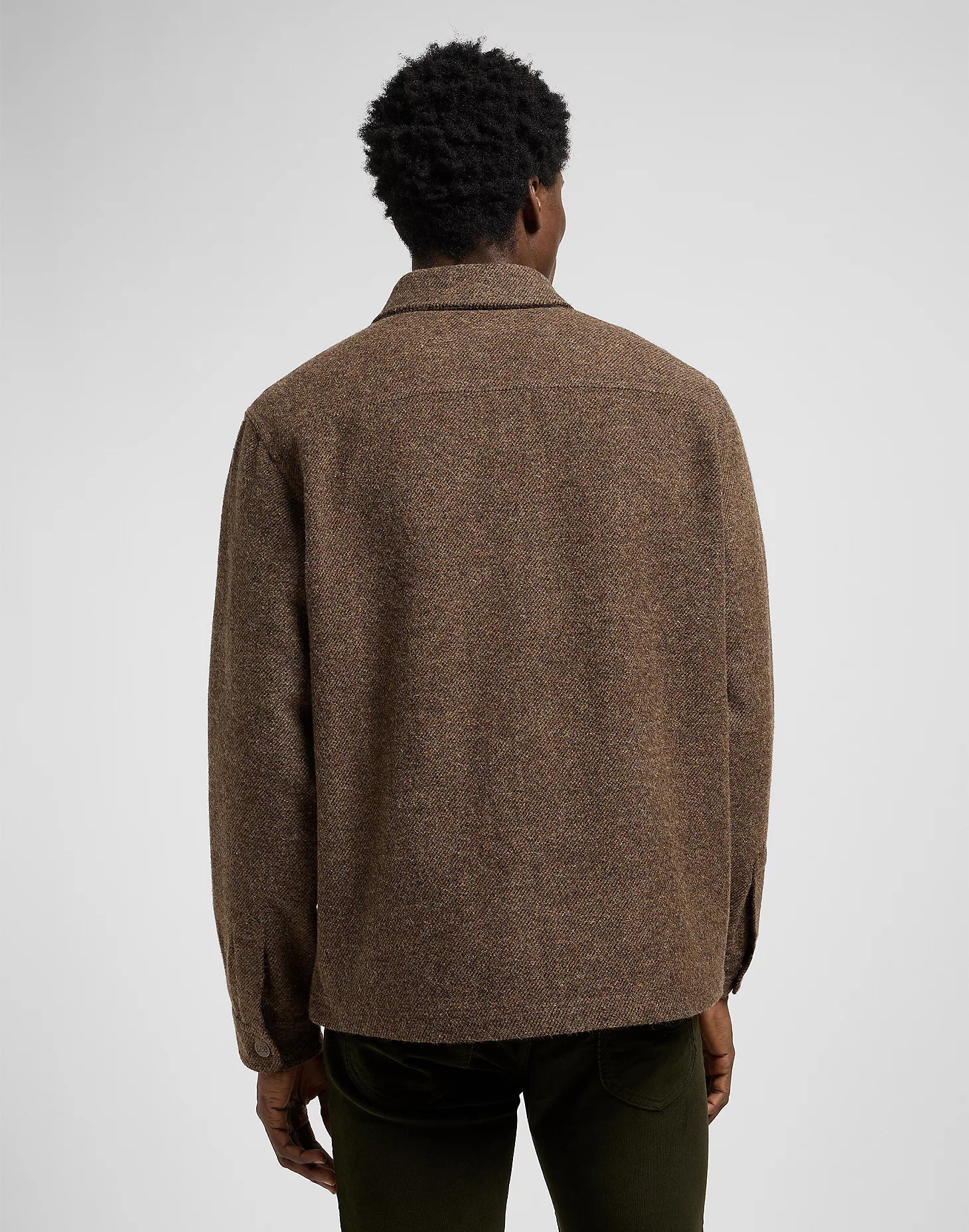 LEE OVERSHIRT BROWN JASPER - Supermen.dk