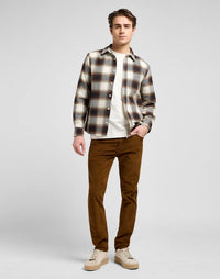 LEE Regular Leesure Shirt Brentwood Plaid - Supermen.dk