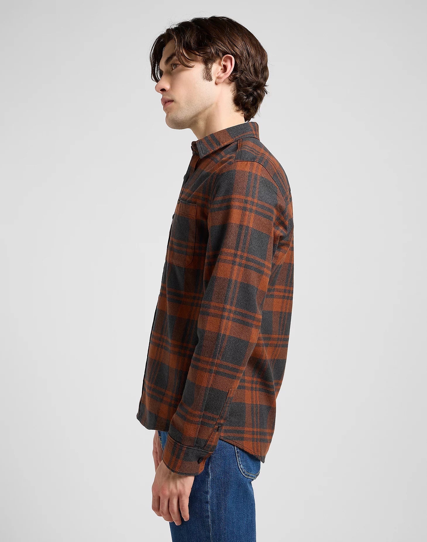 LEE Regular Leesure Shirt Copper - Supermen.dk