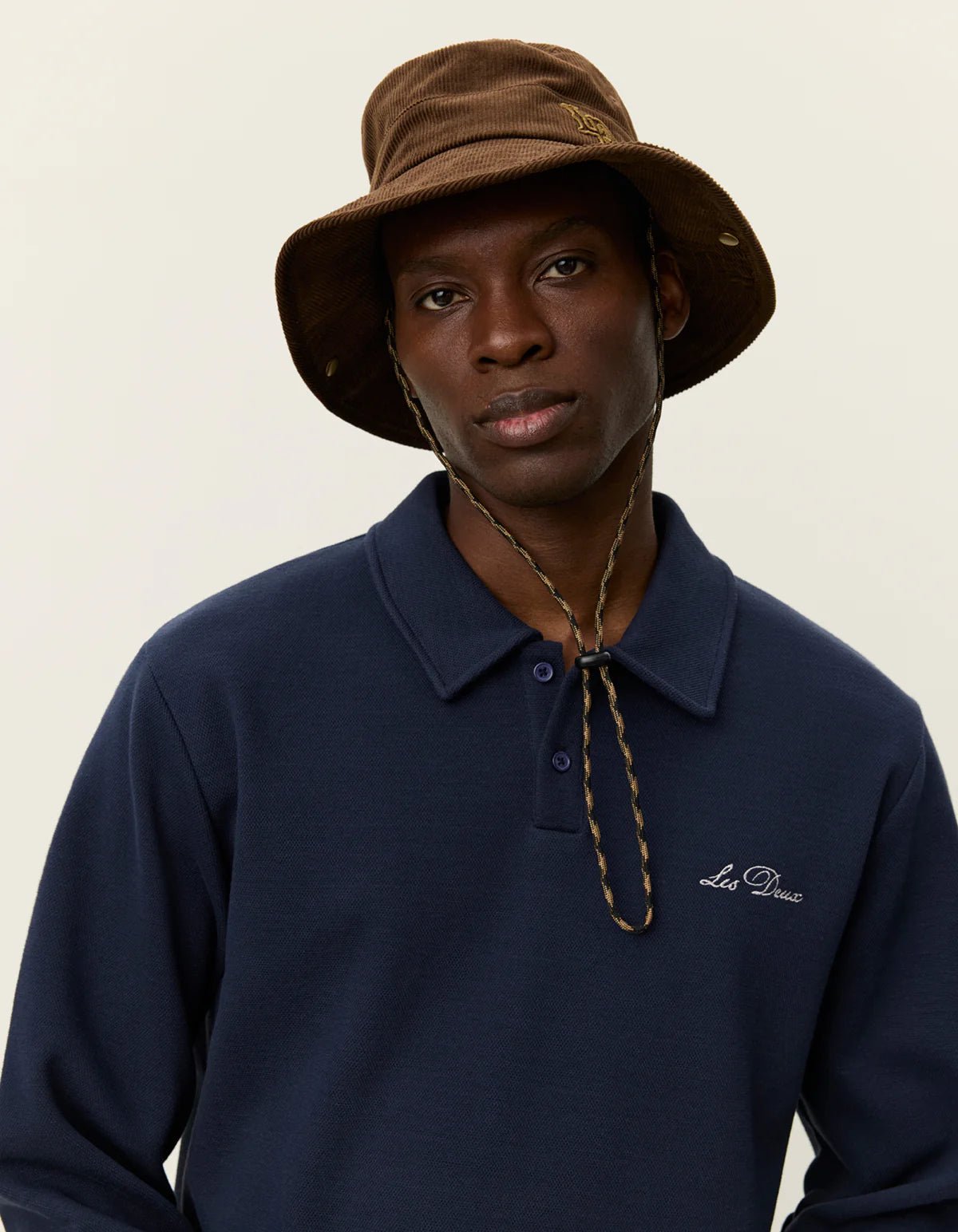 Les Deux Ben Polo Piqué Sweatshirt - Supermen.dk