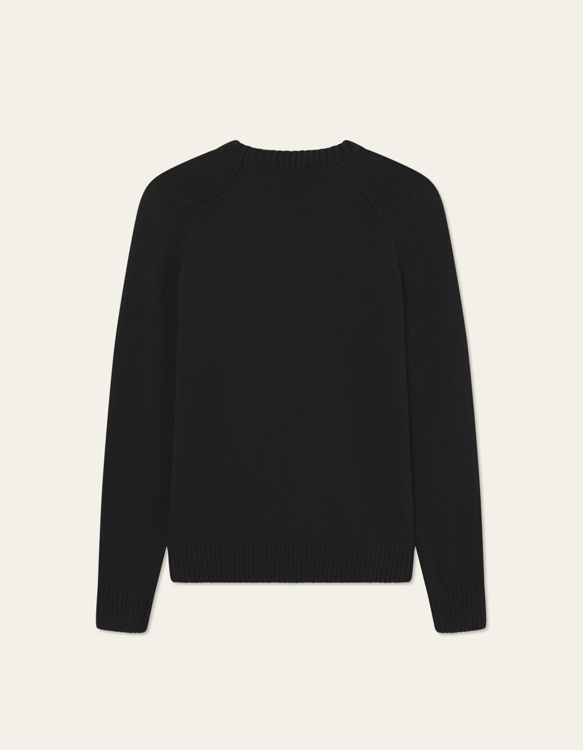 Les Deux Brad Roundneck Knit - sort - Supermen.dk