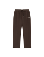 Les Deux Casual track pants i Delicioso brun – produktbillede bagfra