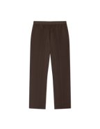 Les Deux Casual track pants i Delicioso brun – produktbillede forfra