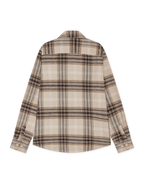 Les Deux ternet overshirt i Light Sand – produktbillede forfra