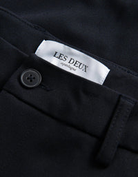 Les Deux Como Reg Suit Pants Dark Navy - Supermen.dk