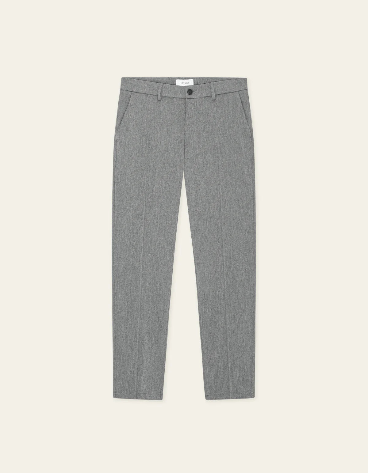 Les Deux Como Reg Suit Pants Grey Melange - Supermen.dk