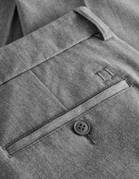 Les Deux Como Reg Suit Pants Grey Melange - Supermen.dk