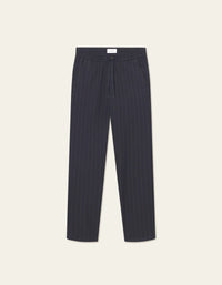 Les Deux Como Tapered Pinstripe Pants - Supermen.dk