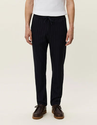 Les Deux Como Tapered Pinstripe Pants - Supermen.dk
