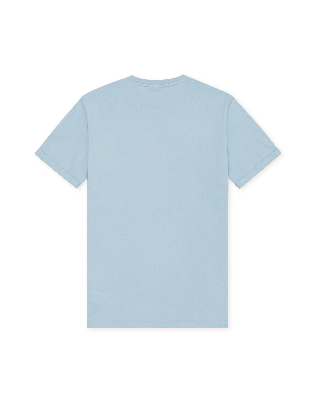 Les Deux Core Seasonal T-shirt i Cashmere Blue lyseblå – produktbillede bagfra