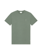 Les Deux Core Seasonal T-shirt i Laurel Wreath Green – produktbillede bagfra