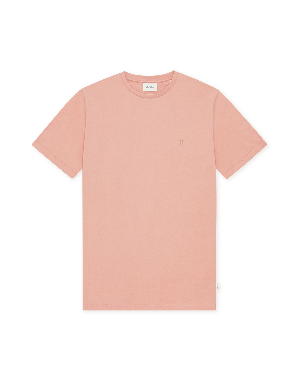 Les Deux Core Seasonal T-shirt i Misty Rose lyserød – produktbillede forfra