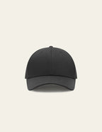 Les Deux Crew Organic Baseball Cap Black - Supermen.dk