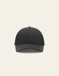 Les Deux Crew Organic Baseball Cap Black - Supermen.dk