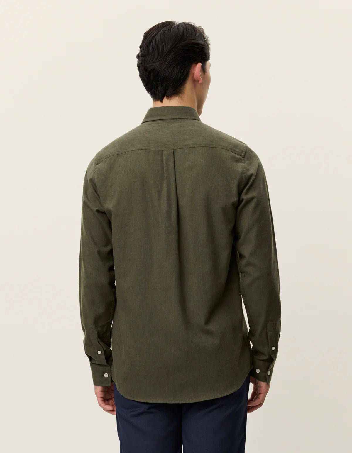 Les Deux Desert Reg Shirt Olive Night - Supermen.dk