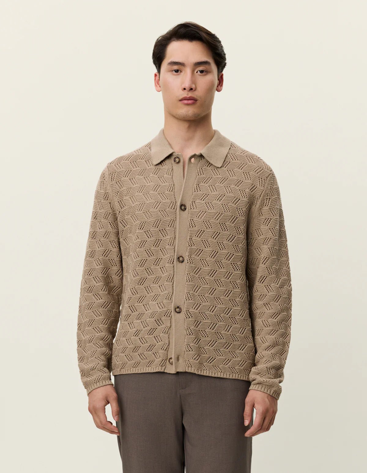 Les Deux Eloi Knit Shirt - Supermen.dk