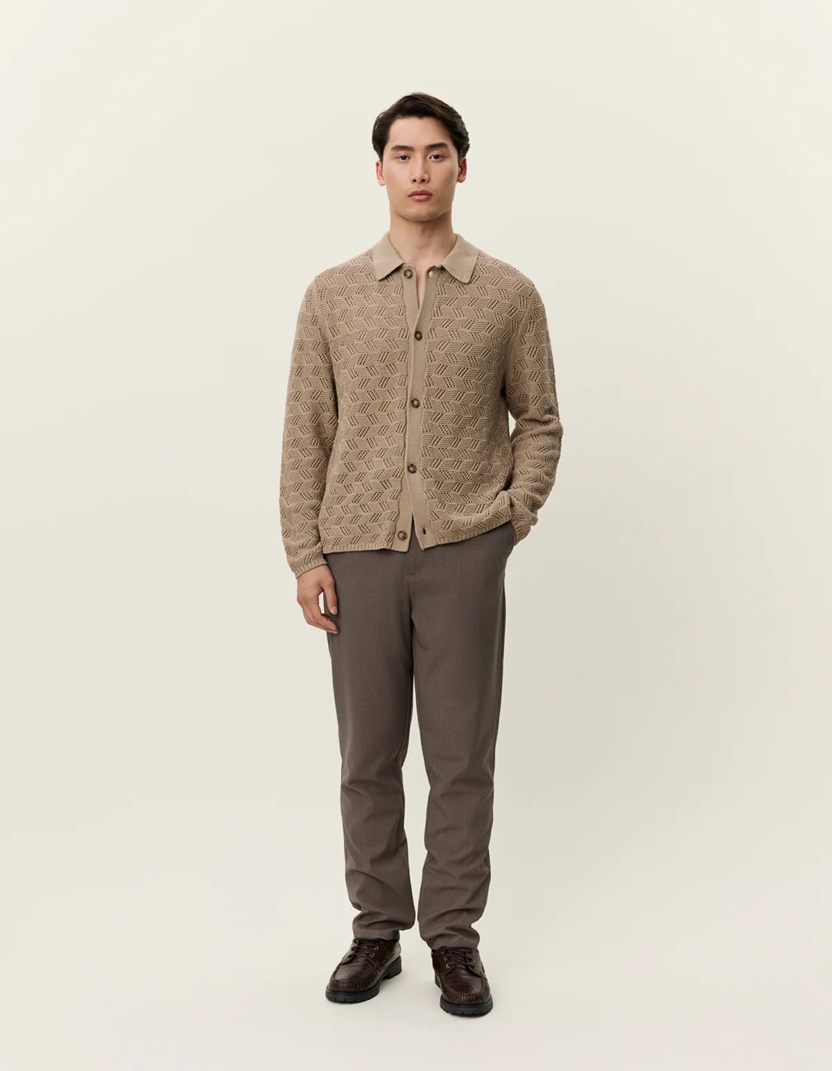 Les Deux Eloi Knit Shirt - Supermen.dk