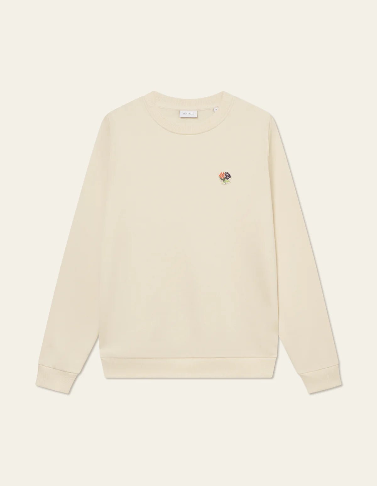 Les Deux Felipe Patch Sweatshirt - Supermen.dk