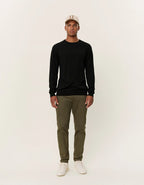Les Deux Greyson Merino Knit Black - Supermen.dk