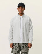 Les Deux Konrad Oxford Shirt Tea Green - Supermen.dk