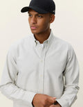 Les Deux Konrad Oxford Shirt Tea Green - Supermen.dk