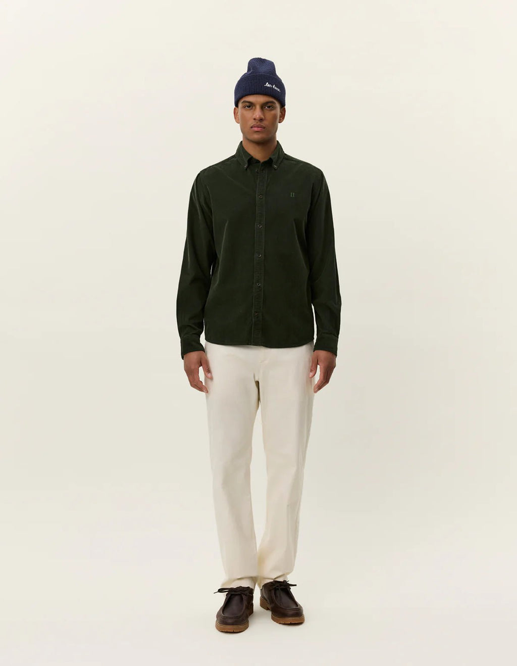 Les Deux Konrad Pinwale Corduroy Shirt Duffel Bag - Supermen.dk