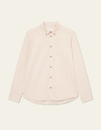 Les Deux Konrad Pinwale Corduroy Shirt - Ivory - Supermen.dk