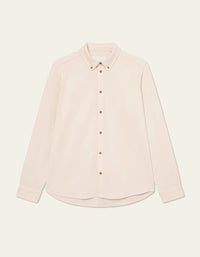 Les Deux Konrad Pinwale Corduroy Shirt - Ivory - Supermen.dk