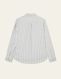 Les Deux Konrad Striped Oxford Shirt - Supermen.dk