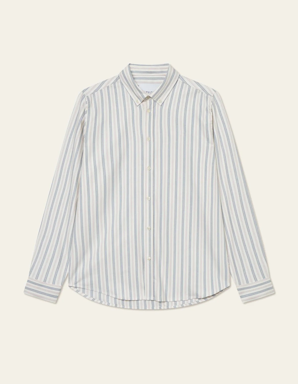 Les Deux Konrad Striped Oxford Shirt - Supermen.dk