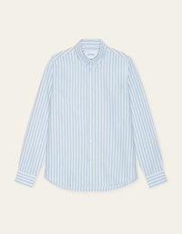 Les Deux Konrad Striped Oxford Shirt - Allure - Supermen.dk