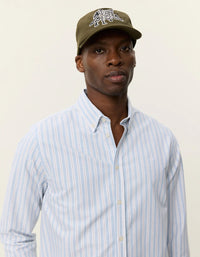 Les Deux Konrad Striped Oxford Shirt - Allure - Supermen.dk