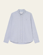 Les Deux Konrad Striped Oxford Shirt Allure - Supermen.dk