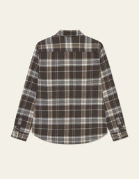 Les Deux Lennon Check Overshirt - Delicioso Brown - Supermen.dk