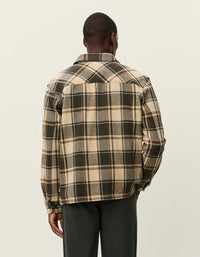 Les Deux Loan Check Twill Overshirt - Supermen.dk