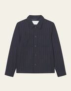 Les Deux Marseille Pinstripe Hybrid Jacket - Supermen.dk