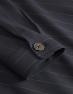 Les Deux Marseille Pinstripe Hybrid Jacket - Supermen.dk