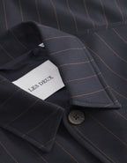 Les Deux Marseille Pinstripe Hybrid Jacket - Supermen.dk